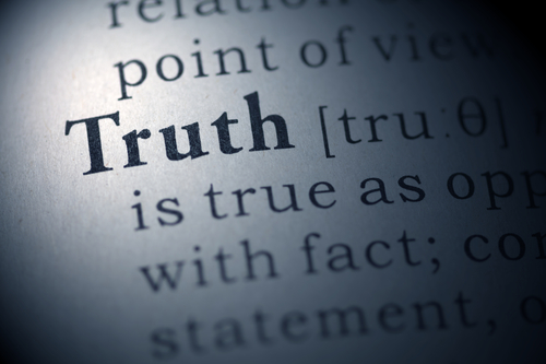 Does the Truth Matter?